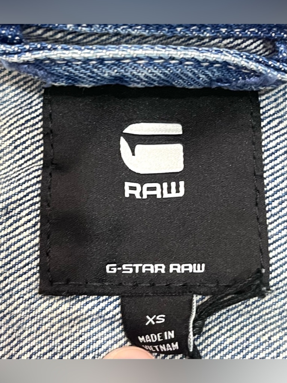 G-Star Raw Women’s Slim Sun Faded Air Force Light Blue Denim Vest w Pockets XS - Picture 7 of 16